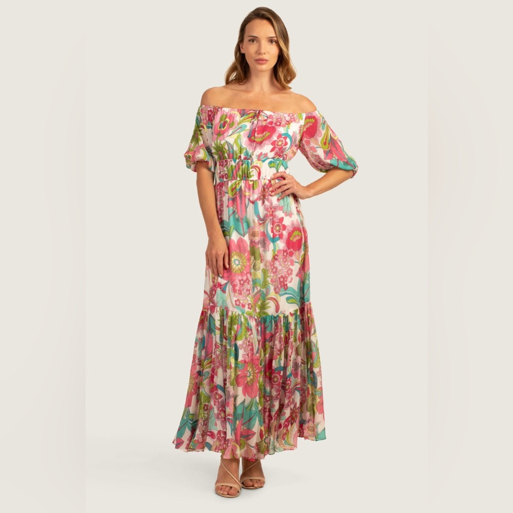NWT Trina Turk West Coast Maxi Dress - Sz XL